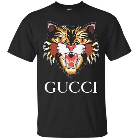 gucci angry cat t shirt replica|Gucci t-shirt lookup.